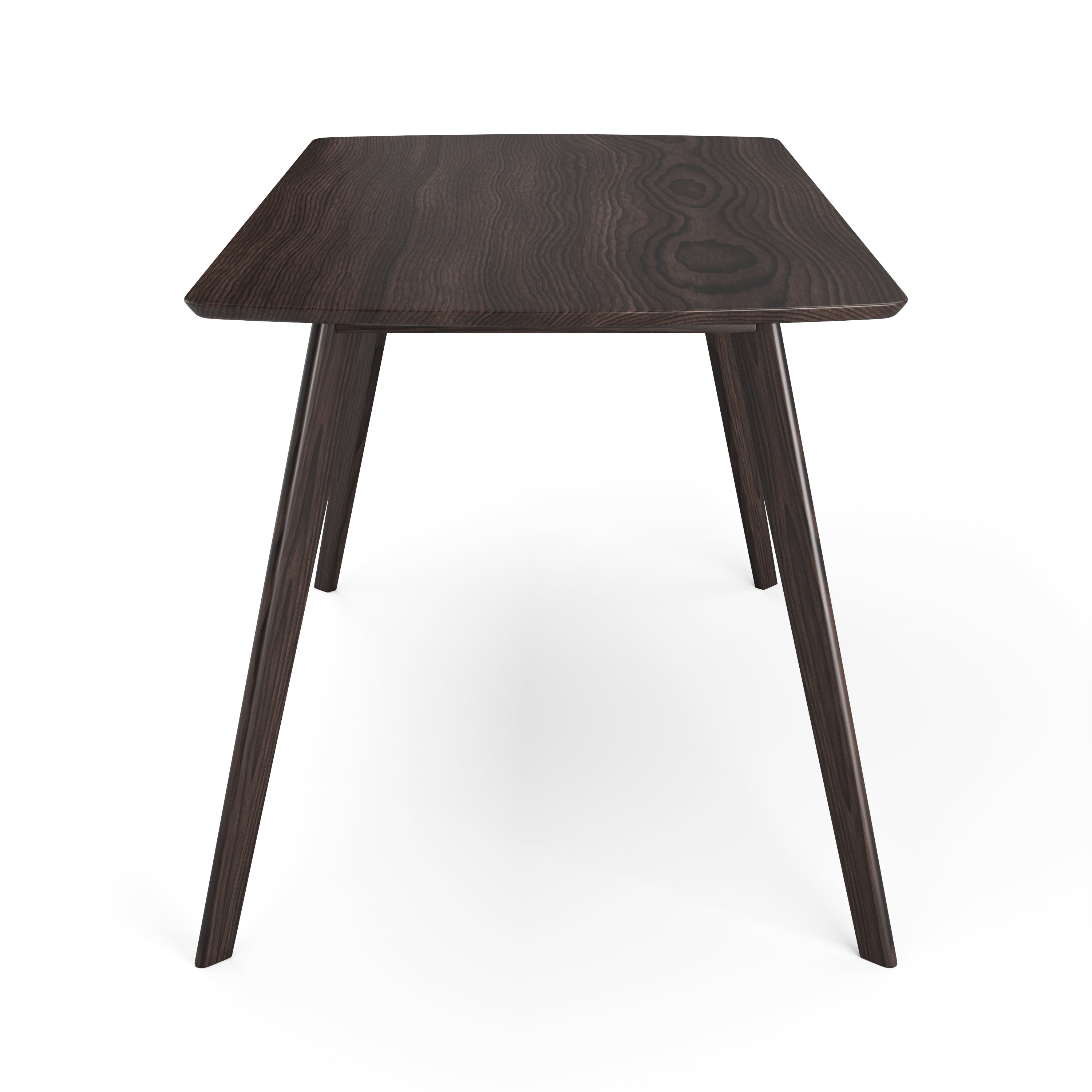 Corrigan Studio® Drae Mid-Century Modern Rectangular Dining Table 60 ...